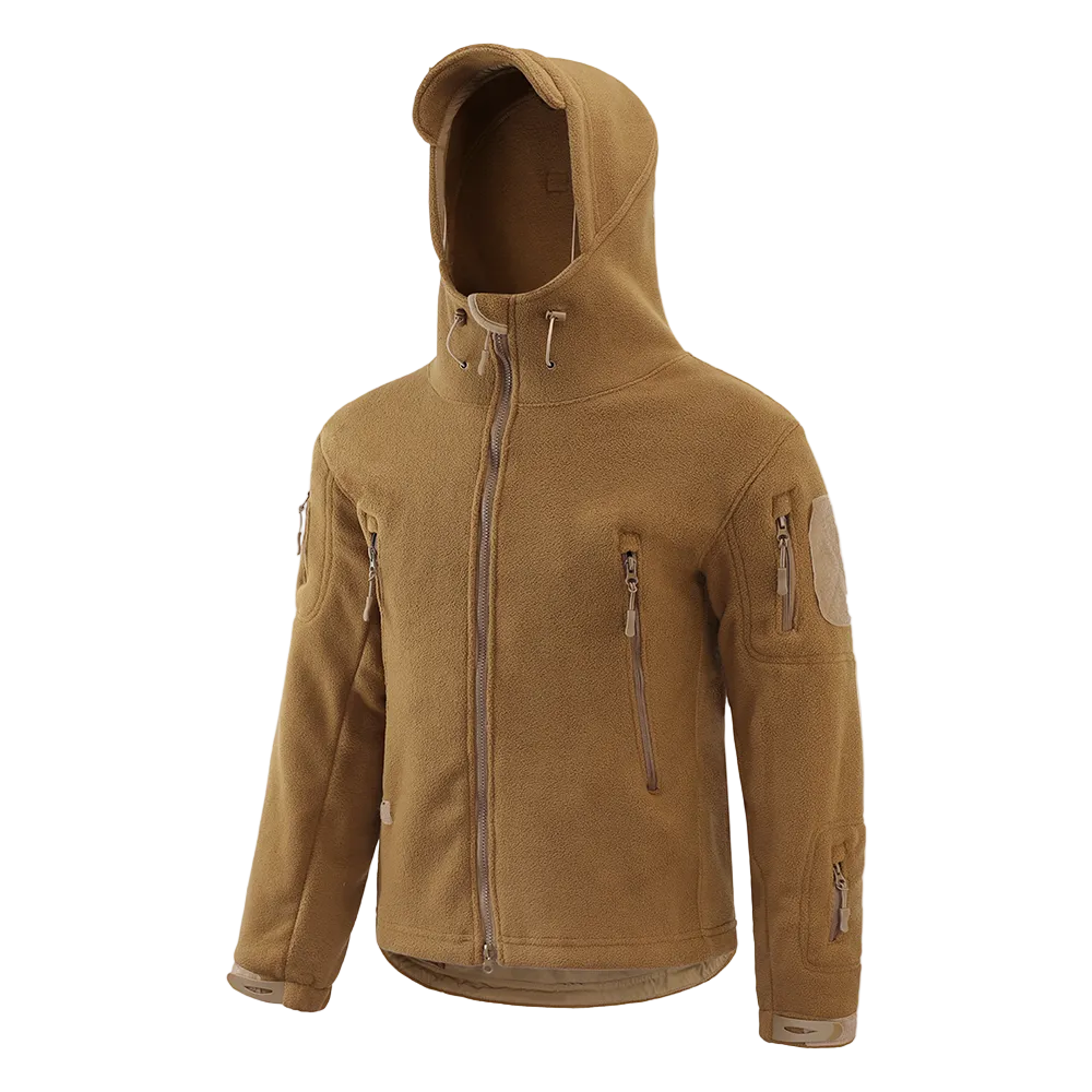 Chaqueta polar táctica hombre outdoor y montaña
