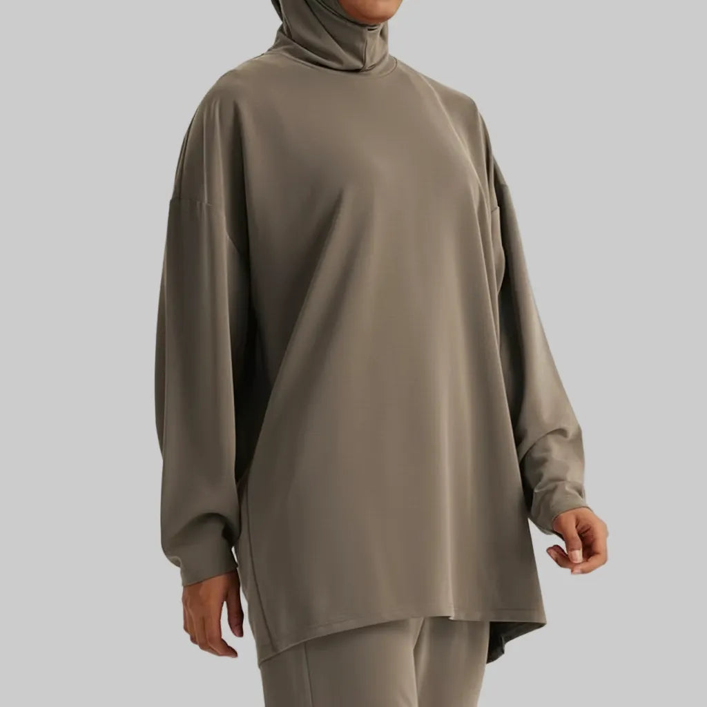 Camiseta fitness mujer manga larga activewear
