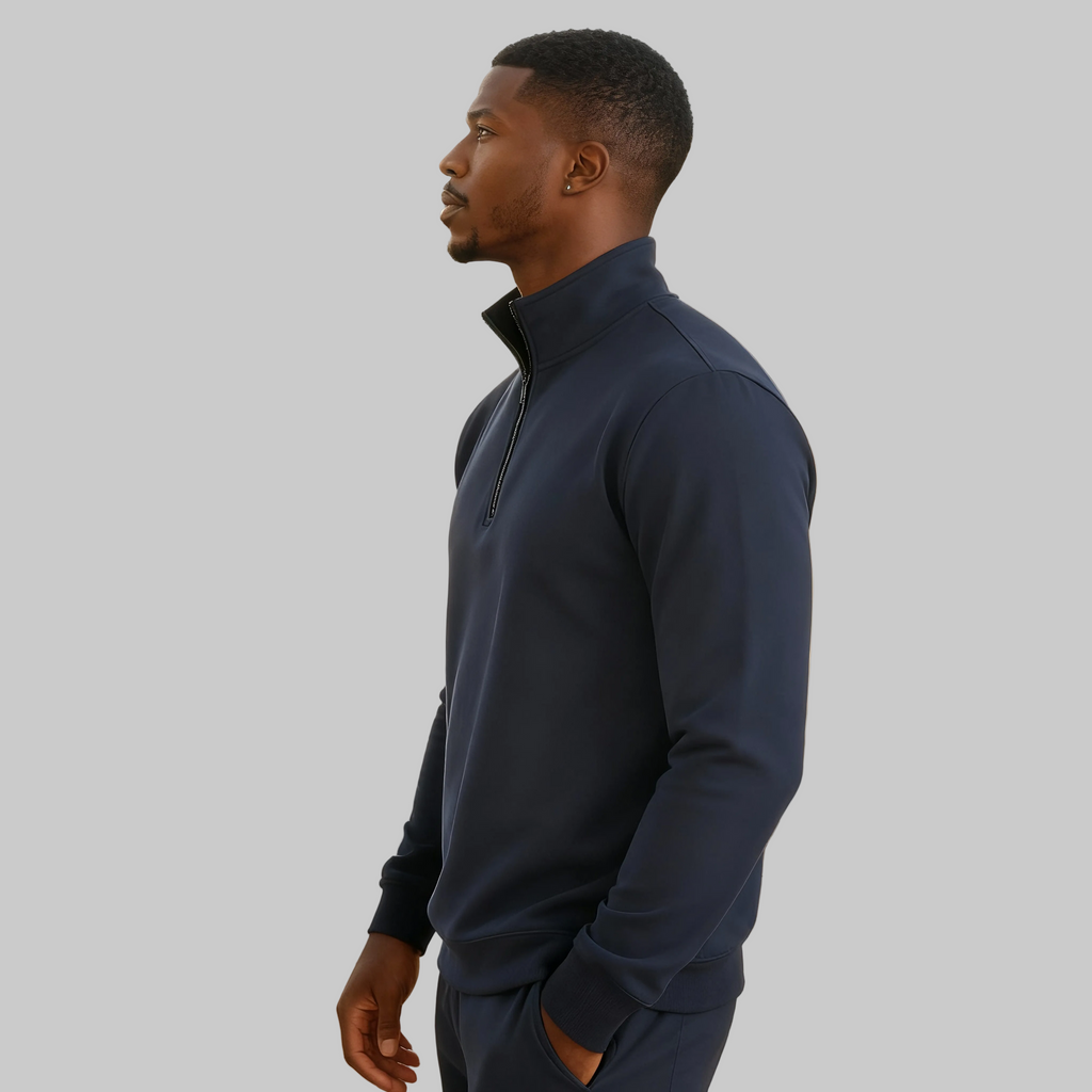 SUDADERA CON ZIPER ESENCIAL