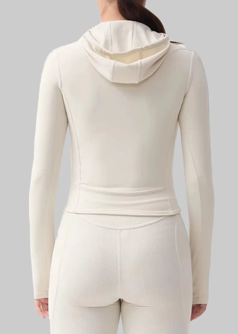 Chaqueta deportiva mujer capucha para entrenamiento
