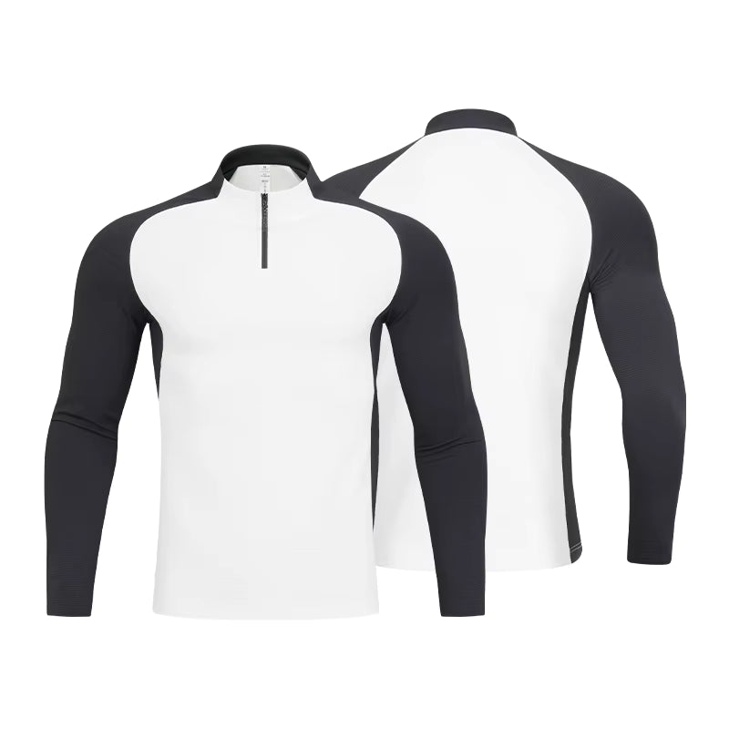 Sudadera ProFit hombre 1/4 zip alto rendimiento MOVEON
