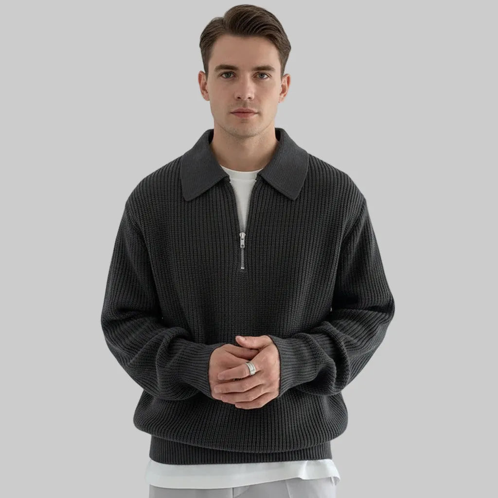 Suéter hombre half-zip essential  MOVEON
