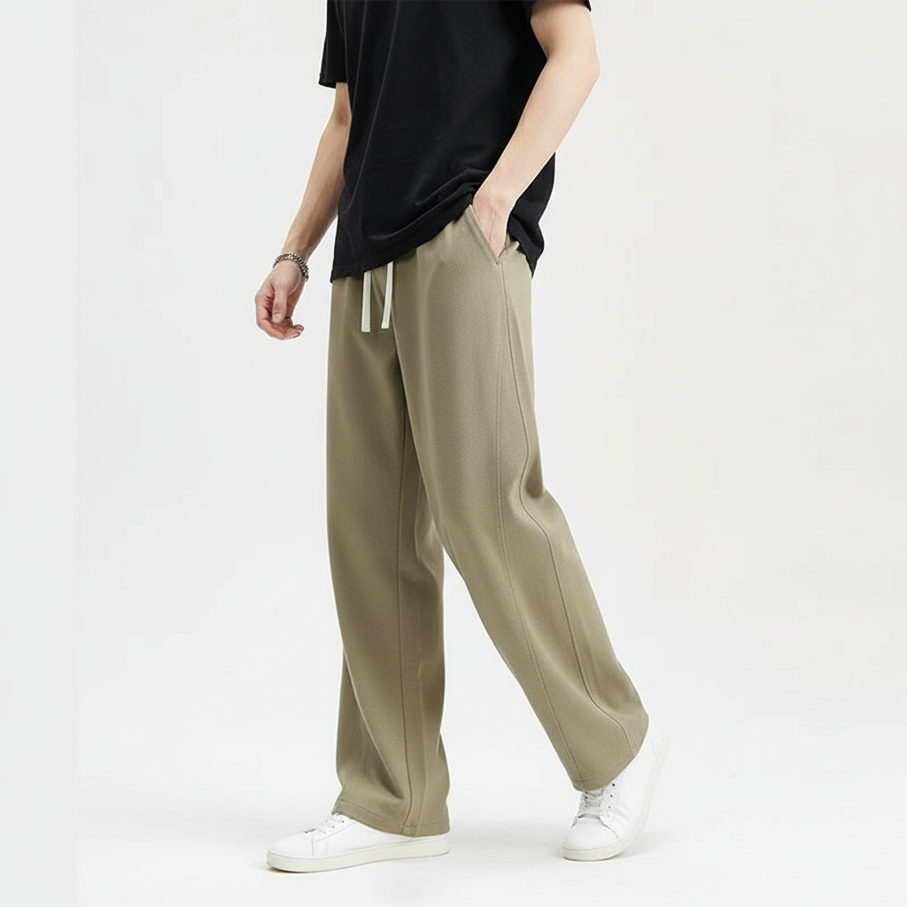 Joggers anchos hombre para gym y casual MOVEON
