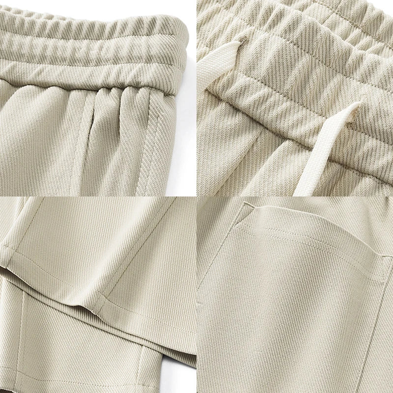 Joggers deportivos hombre anchos diseño moderno
