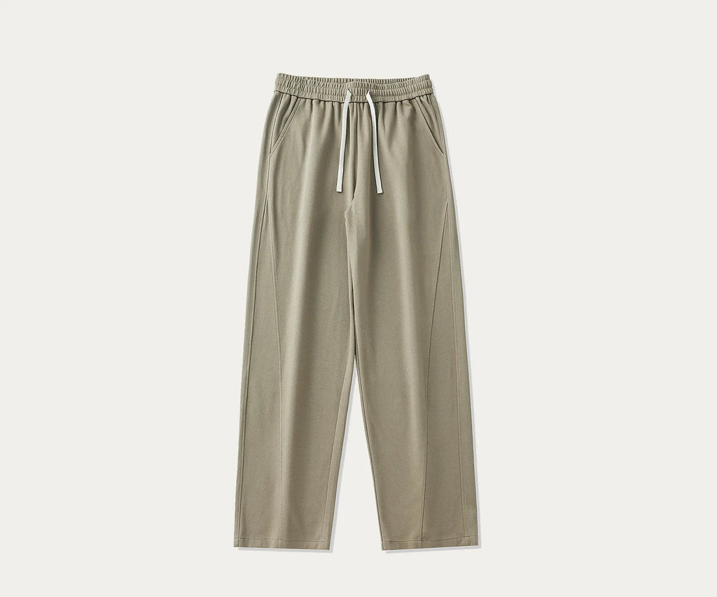 Pantalones jogger hombre anchos para entrenamiento
