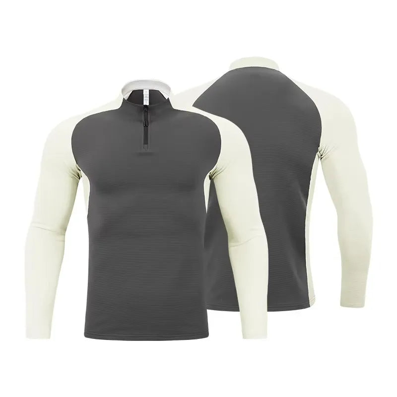 Sudadera ProFit hombre 1/4 zip alto rendimiento MOVEON
