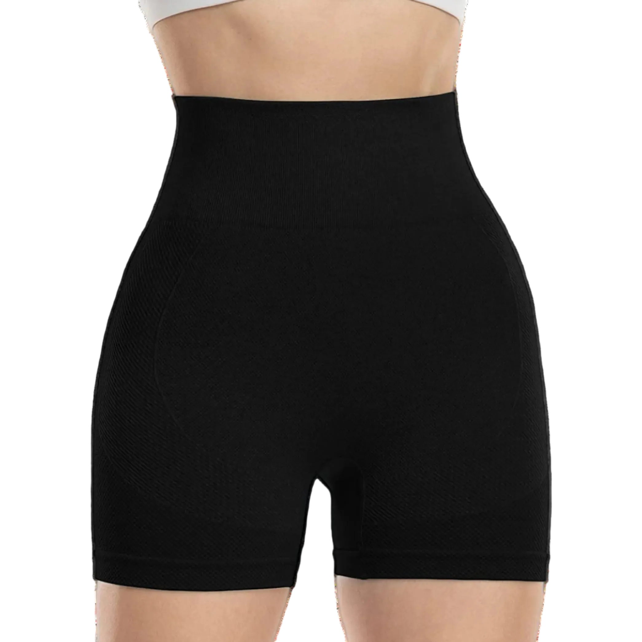 Detalle leggins deportivos mujer con diseño ergonómico